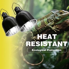 5.5-Inch Reptile Heat Lamp Fixture (2 Packs) Dual-Switch Reptile Light Fixtur…