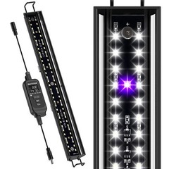 16-INCH LED UVB Light for Reptiles LED Reptile Light Fixture Controller with …