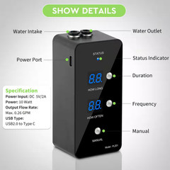 Automatic Reptile Humidifier Misting System for Terrariums Adjustable Spray Nozz