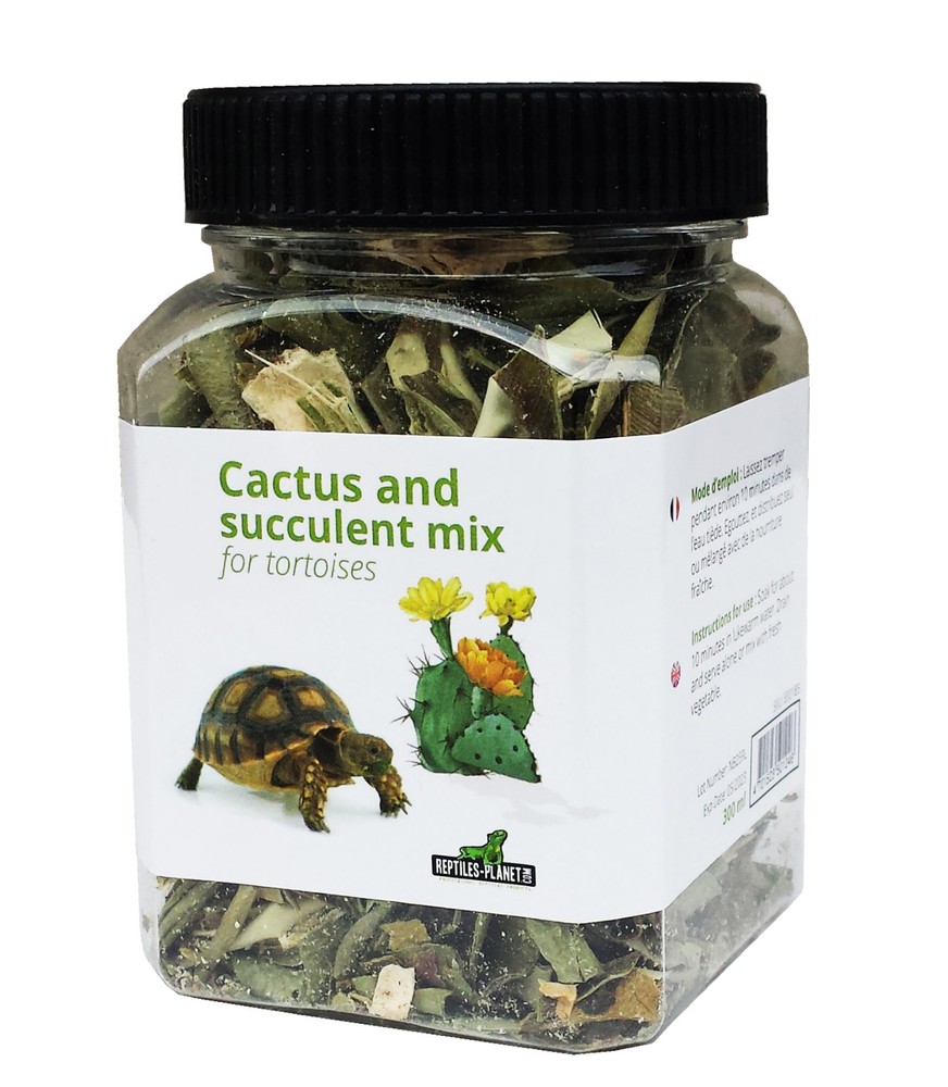 Reptiles-Planet Cactus & Succulent Mix 300ml – for Turtles etc. NEW!!