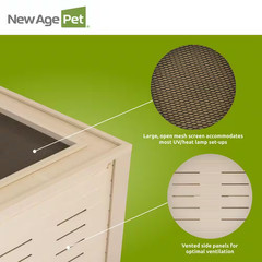 Mojave 48 In. ECOFLEX Reptile Lounge in Maple