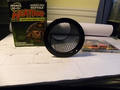 NEW NIB Nomoy Pet Reptile Heating Anti-Scald Mesh Cover Model NJ-09 round