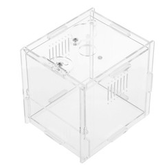 Transparent Reptile Breeding Case Snake Cage Terrarium Container Gecko