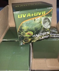 4 Pack 75W UVA UVB 3.0 Reptile Light Bulbs Heat Lamp Bulbs for Reptiles