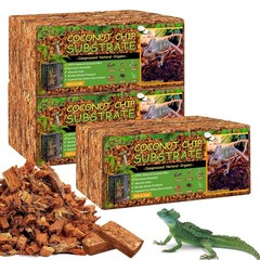 Riare 10LB Coconut Chip Substrate for Reptiles, 72 Quart Bedding