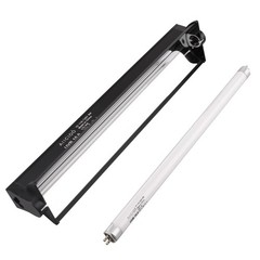 Aiicioo T5 UVB Lighting Combo Kit – 12″ Light Fixture Desert 10.0 Terrarium H…