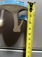 BLUE reptile magnetic mushroom feeder Ledge With 2 Beer Savers