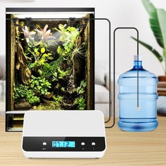 Automatic Reptile Mister with 4 Nozzles | 360° Adjustable Spray, Timer Cont