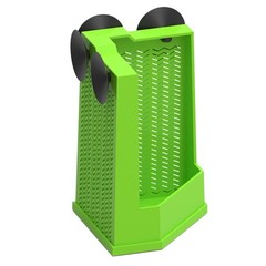 Space Saving Reptiles Feeder Bowl Corner Feeding Dish with Strong Suction Cups
