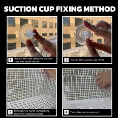 12 PCS DIY Turtle Basking Platform Tools and Accessories for Creative Layouts…