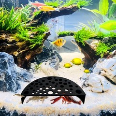 WishLotus Shrimp Hides for Aquarium, Shrimp Cave with Holes, ShrimpHide for A…