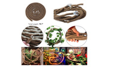 Lizard Hammock Bearded Dragon Tank Accessories Artificial Branch Habitat Vines