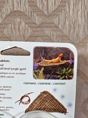 PENN-PLAX – Lizard Lounger – Corner Triangle – 100% Natural – Brand New