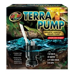 Zoo Med Terra Habitat Aquatic Habitat Drain Pump: Free U.S Shipping