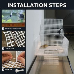 12 PCS DIY Turtle Basking Platform Tools and Accessories for Creative Layouts…