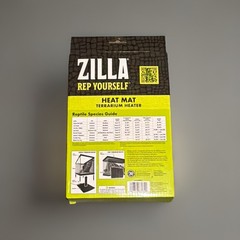 Zilla Heat Mat Terrarium Heater 6″ x 8″ 8 Watt for 10-20 Gallon Tanks