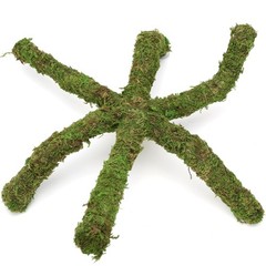12 Inch Hermit Crab Climbing Toys for Tank, Fake Moss Hermit Crab Habitat Tan…