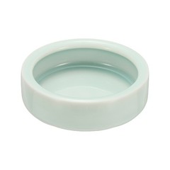 Reptile Food Bowl Worm Water Dish Ceramic Pet Bowl Small 3″ Light Cyan