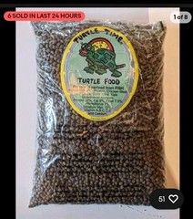 Aquatic Turtle Food 4 Pounds Floating 38% Protein Bulk package, Free shipping !