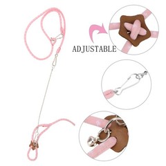 Hamster Adjustable Training Lead Leash Nylon for Hamster Rat Squirrel Gerbil …