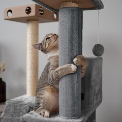 Furhaven Wrap Around Scratching Post Cover for Indoor Cats, Fits Posts Up to …