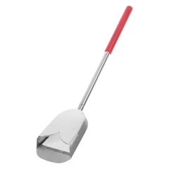 Stainless Steel Long Handle Litter Scooper Reusable Bird Cage Cleaning Accessory