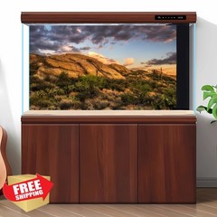 Riivvdise Gobi Grey Tank Background 48x18in