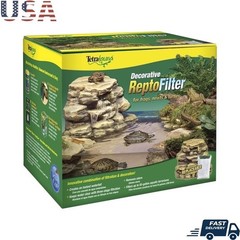 Repto-Filter Aquarium Filter Waterfall Basking Platform Frogs Newts Turtles