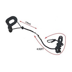 3Pcs Reptile Lizard Harness Durable Black Pet Leashes for Small Pets