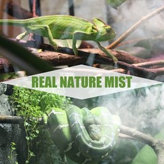 MRREPTILE Reptile Fogger Humidifiers Mister, 1 Gallon Mechanical, Black