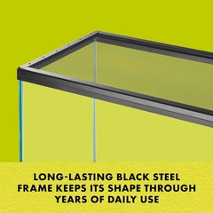 12×6 Inches Zilla Fresh Air Screen Cover: Optimal Airflow for Reptile Terrariums