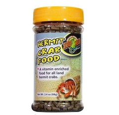 Zoo Med Hermit Crab Food Vitamin Enriched – All Land Hermit Crabs 2.4oz – 6 Pack