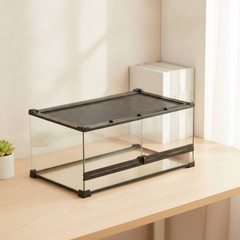 Reptile Terrarium Ventilated Terrarium with Screen Top Reinforced for Pet