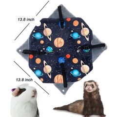 Ferret Rat Hammock Tent Hanging Tunnel Cage Accessories Set for Small Pets,Ca…