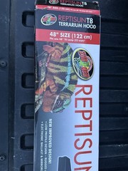 Reptisun Terrarium T8 Hood 48 Inch Hood