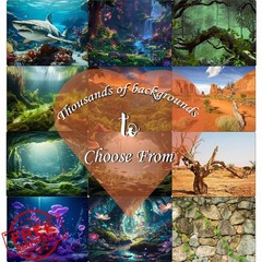Riivvdise Reptile Tank Background 48×18 Sunset Orange