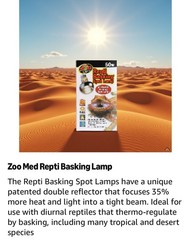 ZooMed (2 Pack) 75 Watts Reptile Basking Spot Lamp