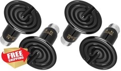 Simple Deluxe 25W Ceramic Heat Lamp, Reptile Heat Bulb Emitter, No Light Emit…
