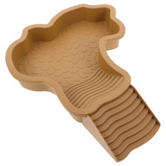 Multifunctional Turtle Basking Platform with Ramp Plastic Bathing Pool