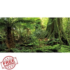 AWERT 48×24″ Forest Terrarium Background, Reptile Habitat
