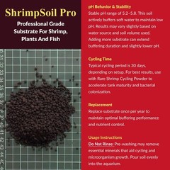 ShrimpSoil – Freshwater Shrimp & Aquatic Plant Soil | Professional Buffering …
