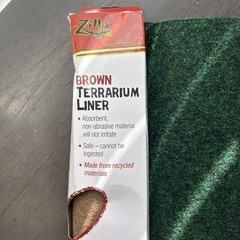 Lot of Terrarium Liner and Decor