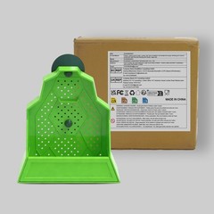 Reptile Feeding Bowl, Feeder for Reptile, Reptile Corner Feeder with Suction Cup