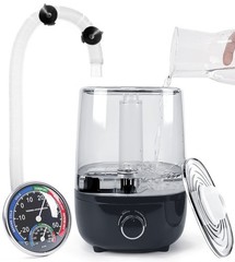 Top fill Reptile Fogger Terrariums Humidifier Fog Machine Mister with 4L Visi…