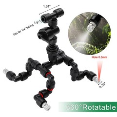 4 Pcs Reptile Mister Nozzle Terrarium Fogger Small, 4 Nozzles Set