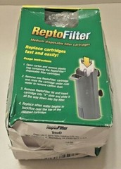 Tetrafauna ReptoFilter Medium Filter Cartridge Replacements, 3 Count, New