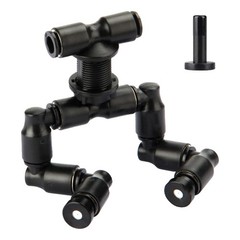 Reptile Mister Nozzles – T Double Misting Nozzle, Adjustable Focus