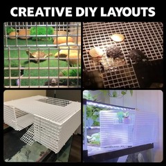 12 PCS DIY Turtle Basking Platform Tools and Accessories for Creative Layouts…