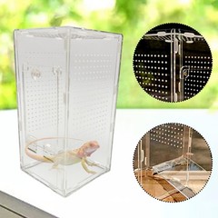 Acrylic Mantises Terrarium Clear Landscaping Space Feeding Box for Mantises
