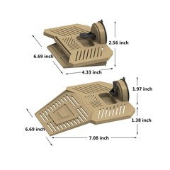 Turtle Resting Basking Platform Turtles Ramp Removable Tortoise Climbing Ladd…